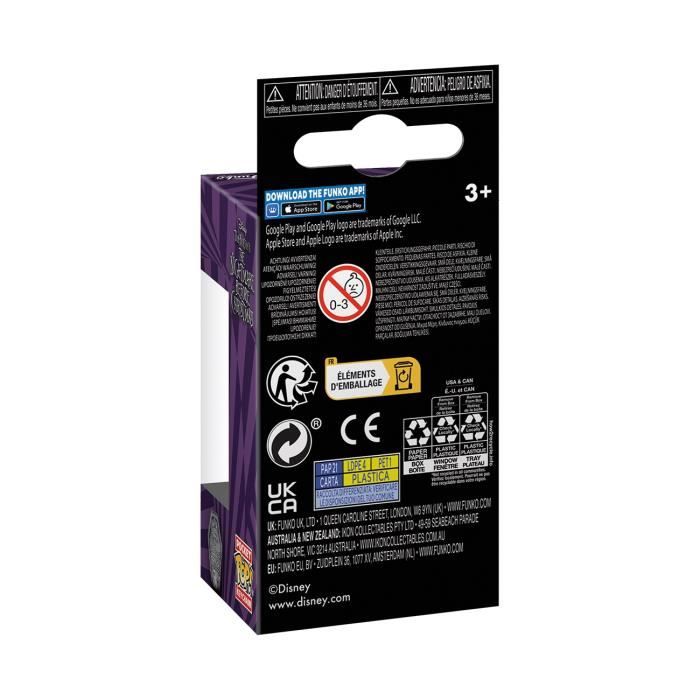 Funko pocket pop! keychain: the nightmare before christmas 30th anniversary - jack skellington