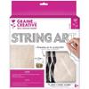 Coffret String Art - Tableau Art filaire à faire soi-même 22 x 22 cm