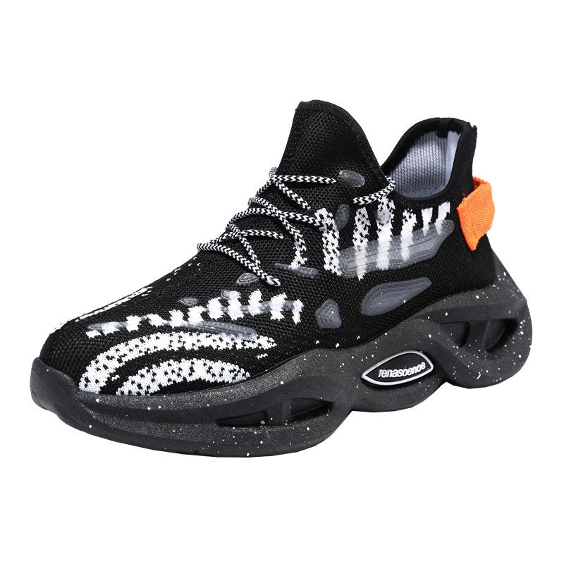 

Новые мужские туфли, модные легкие дышащие спортивные туфли для подростков, корейская версия, повседневные мужские кроссовки на платформе 40