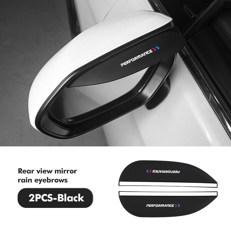 

Car rearview mirror rainproof eyebrow cover accessories For BMW E91 E92 E93 E60 F10 F30 E39 E36 E87 X3 X5 E70 E46 E90