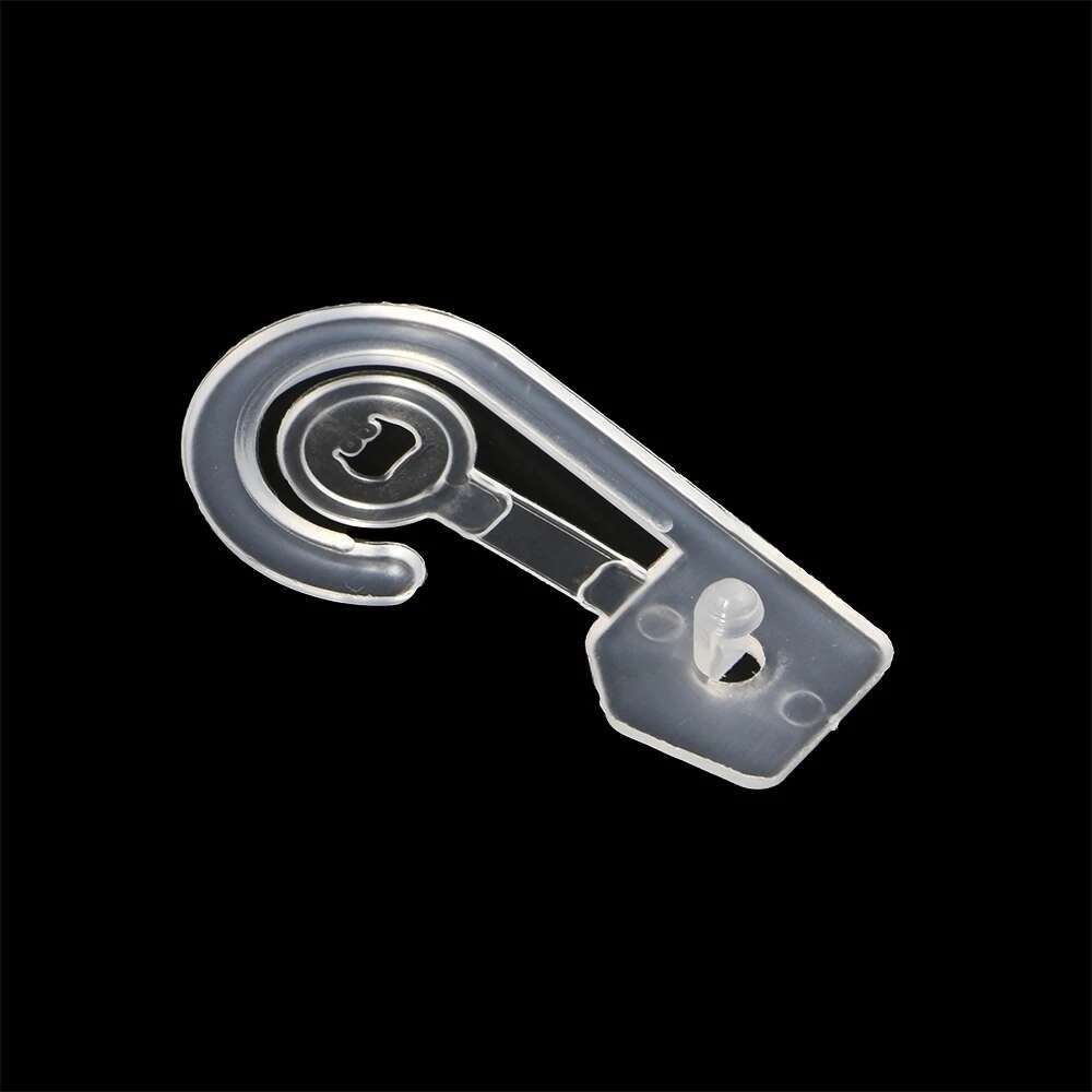 200pcs/lot Plastic Display Hooks Shirt Dress Underwear Sock Gloves Clip Hanger Bag Package Header Hook Clothes Hangers