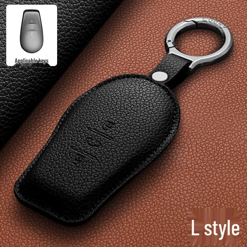 2025 Nissan N7 Key Case: Full Coverage PU Shell with High-End Buckle, Fashionable Design for Men and Women