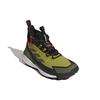 adidas Terrex Free Hiker 2 GORE-TEX Pulse Olive Tênis Masculinos Verde Focus-Olive Laranja Impacto GV8900