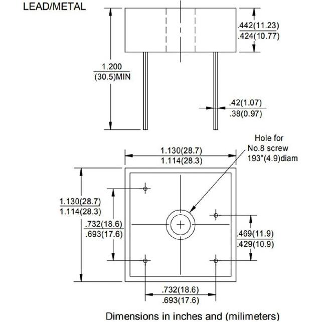 3/10/20/50/100Pcs KBPC1510W Bridge Rectifier DIP-4 Square Bridge 15A/1000V(10Pcs)