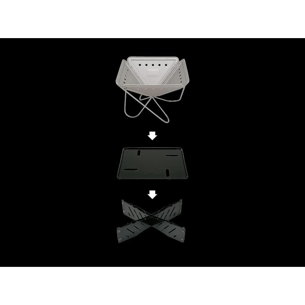 Snow Peak Fire Pit S Base Plate for 1-2 People Camping Outdoor Equipment