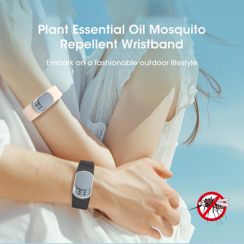 Natural Plant Oil Mosquito Repellent Bracelets For All Ages Long-Lasting Waterproof Summer Anti-Mosquito Accessory