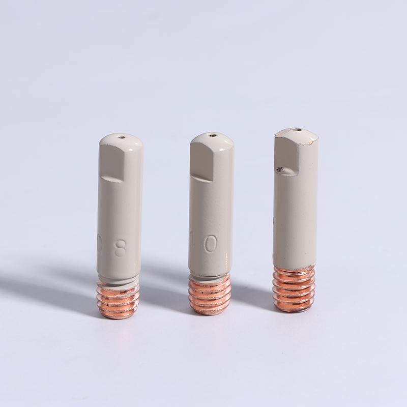 1/3Pcs 15Ak Coating Protection Nozzle 0.8/1.0/1.2Mm Contact Tips Non-Stick Welding Slag European Airless Nozzle