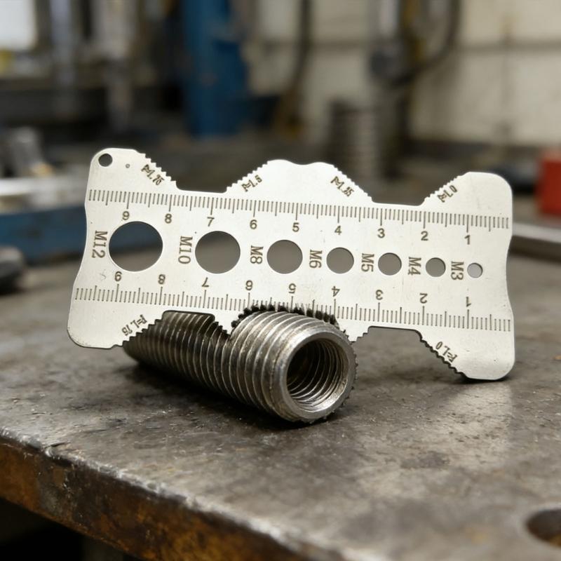 Corrosion Resistant Thread Measuring Gauge Tool for Precise Pitches Length Diameter Assessment in Various Environment