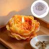 Rose Silicone Candle Soap Mold DIY 3D Rose Aromatherapy Gypsum Resin Crafts Cement Mould Valentine's Day Gift