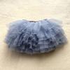 In-Stock Girls' Six-Layer Tulle Birthday Tutu Skirt - Princess Style for Children's Day