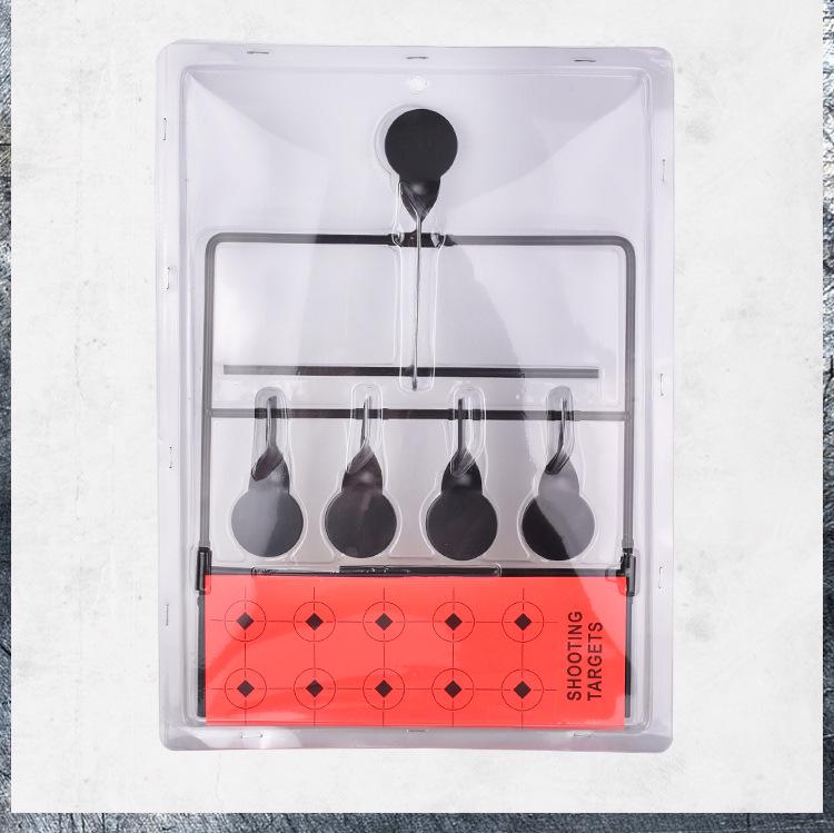 Drehendes Metall-Ziel für Weichkugeln zum Schießen für CS-Taktiktraining im Innen- und Außenbereich