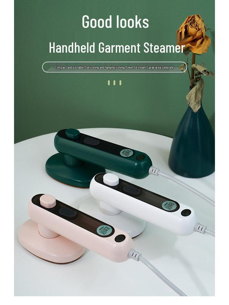 Portable Mini Garment Steamer: Handheld Multifunctional Electric Iron for Household Use