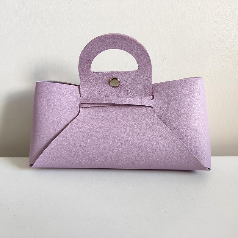 

Многоцветная портативная высококачественная сумка для очков: Универсальное, стильное решение для хранения и хранения сувениров 19*5*13.9 cm фиолетовый