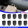 Mini Car Hooks Interior Storage Holder for USB Cable Headphone Key Self-Adhesive Dashboard Wall Hanging Hook Auto Accessories