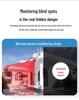 Triple-Lens, Tri-Screen Full-Color Night Vision Outdoor Waterproof Wireless HD Camera
