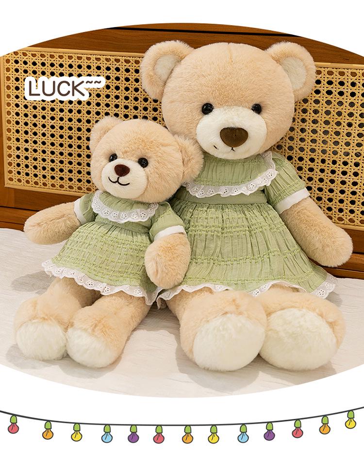 Jenny Series Plush Doll: Bear & Rabbit Clothing Style, Perfect Children's Gift & Companion