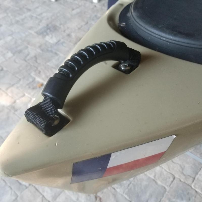 Haltbarkeit Kajaks Tragegriff mit ergonomischem Griff Kanus Fischerboote Gurtband Handbeschläge Beschläge Ersatzgriff