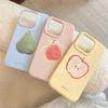 Silicone Soft Cover Cream Yellow for Apple 17 Promax Mobile Phone Case for IPhone 13 New Model 15 Chain 14 Women