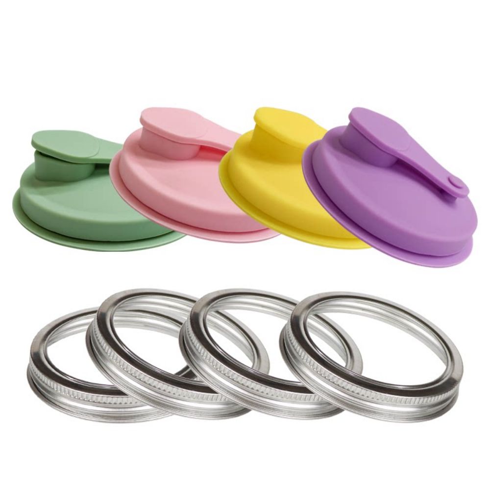 Silicone Soda Can Lid Reusable Sealing Drinking Lids Durable Protective Covers Airtight Flip Cap For Soda Beer Drinks Juice