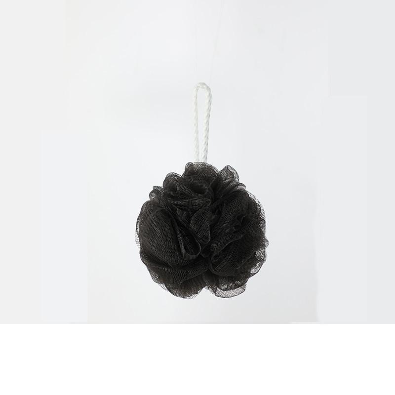 Premium Enlarged Durable Bath Ball - Soft, Solid Color, Non-Dispersing Foaming Net for Effective Back Rubbing and Bathing