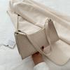 Retro Crocodile Pattern Shoulder Bag For Women Pu Leather Armpit Bag France Clutch Bag Casual Female Clutch Handbags Purse Tote Quality