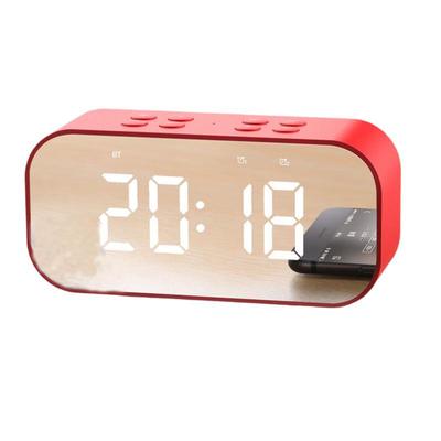 WeiSheng HY03501 Mirror Alarm Clock Bluetooth Speaker CN Plug (adapter Included)