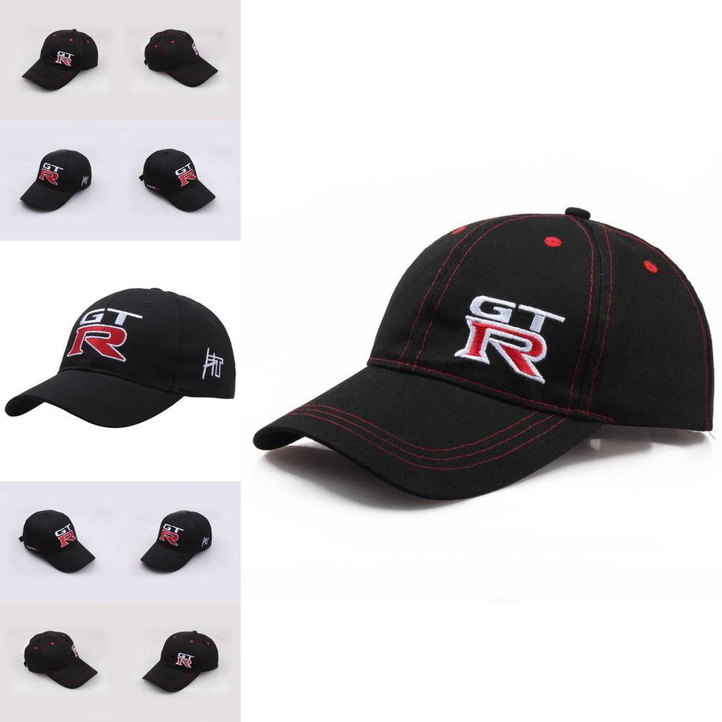 Gtr Supercar Baseball Cap With Short Brim For Outdoor Sports And Casual Wear
