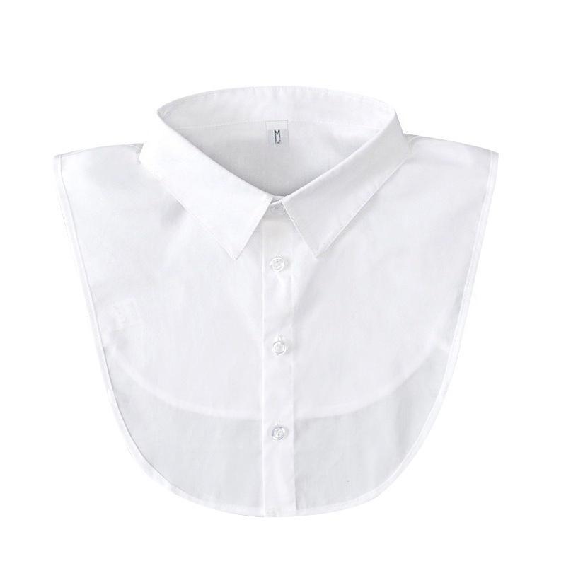 Unisex M-XXL Fake Collar Formal Business Suit Women Shirt Detachable Collars Large Size False Collar Accessories Fuax Cols