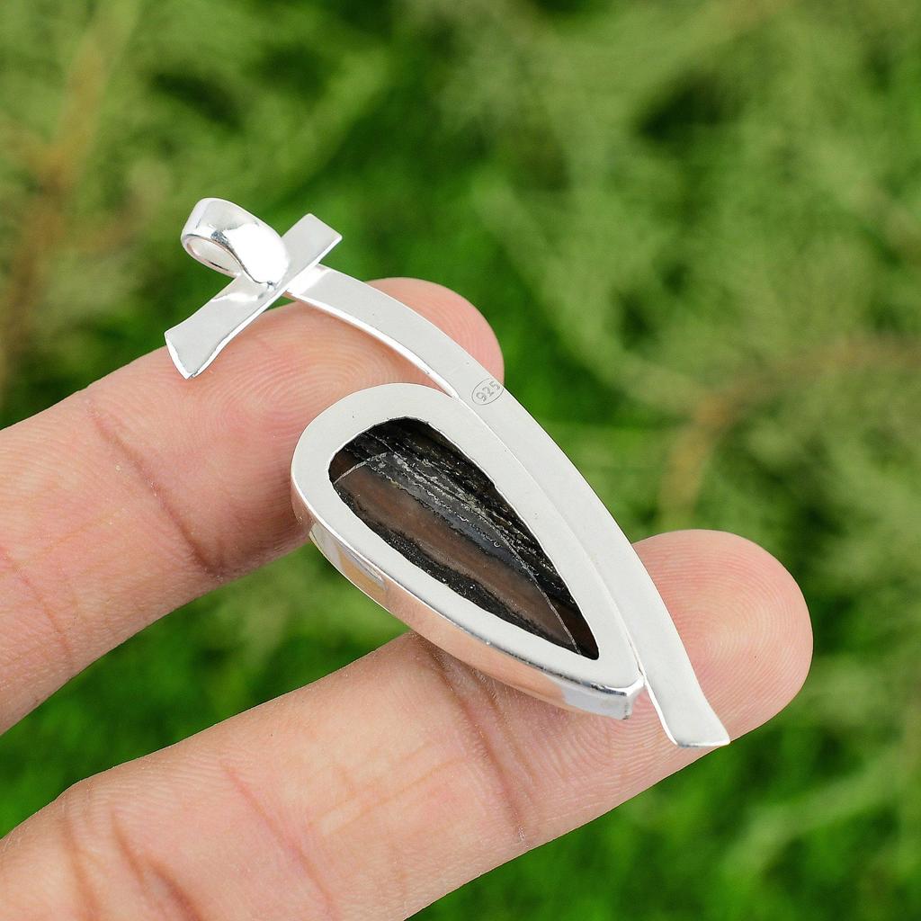 Honey Dendrite Opal Gemstone Pendant 925 Sterling Silver Pendant Handmade Pendant Christmas Gifts Silver Jewelry