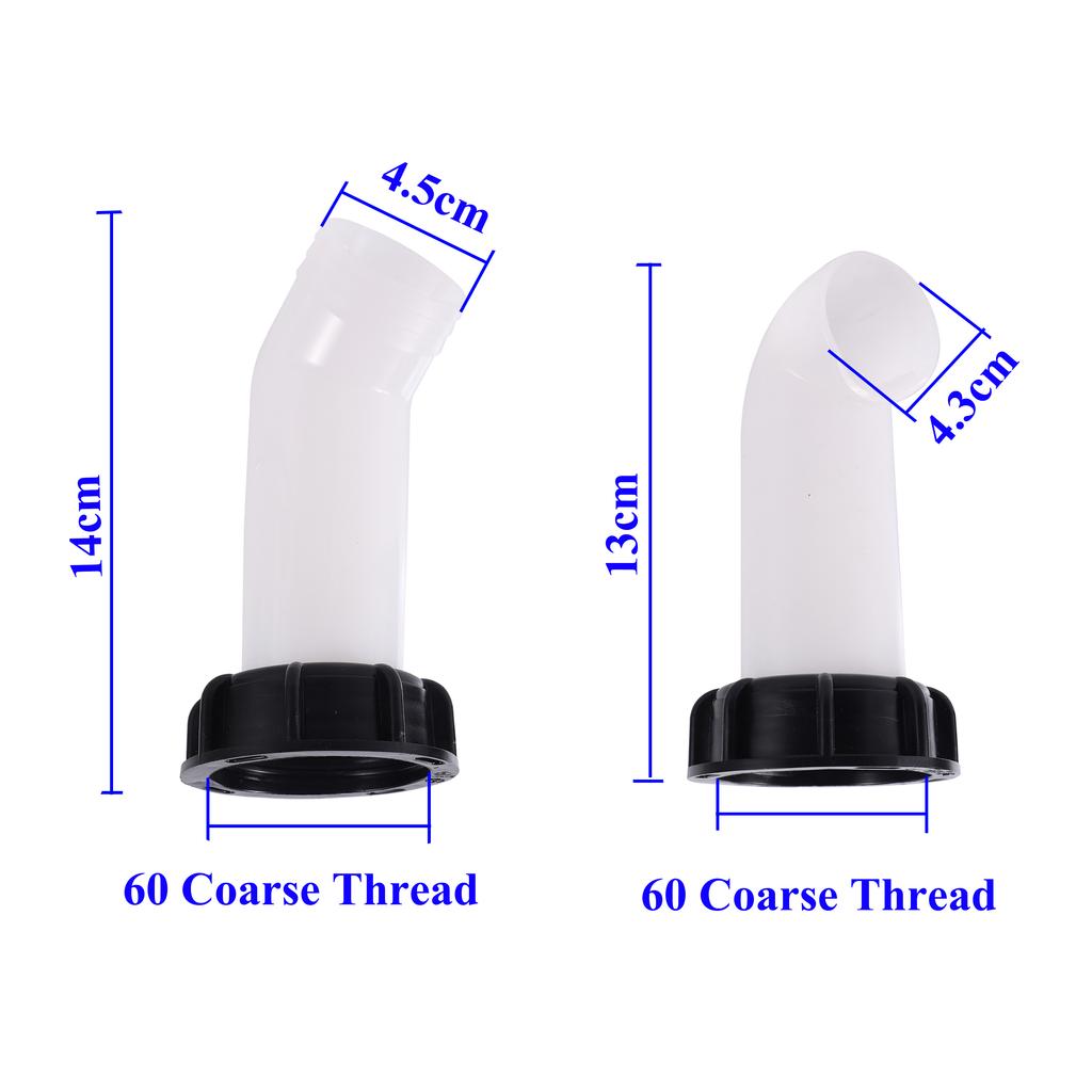 Thread IBC Tank Adapter Extension Drain Spout Hose IBC Water Tank Nozzle Tap Cap Valve Fitting For Home Garden Water Connectors