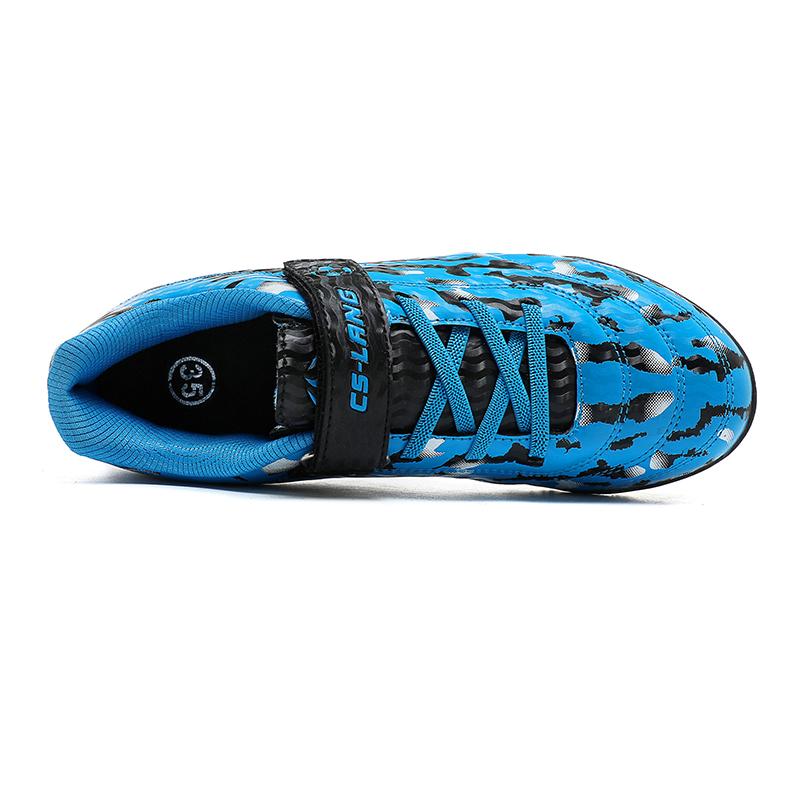 Kid's Football Boots Rubber Soft Soled Outdoor Youth Football Shoes Boys and Girls Competition Professional Training Football Shoes