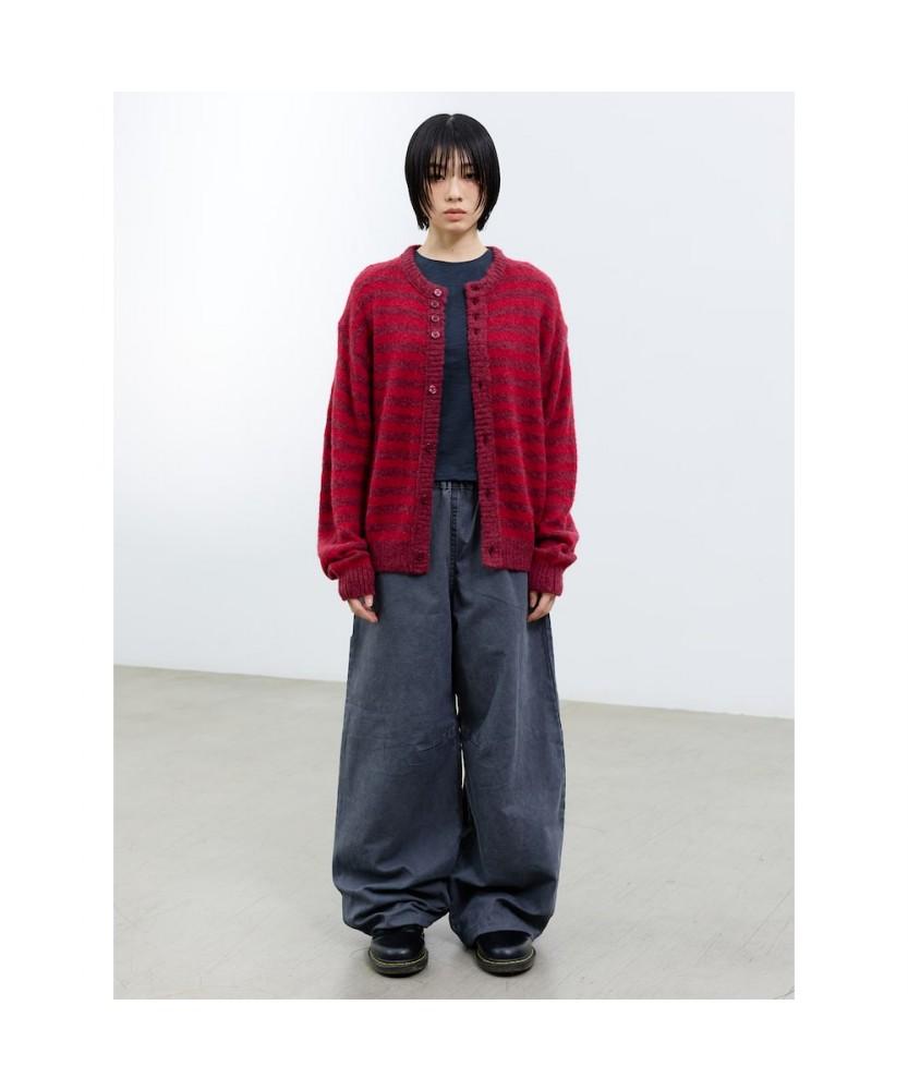 Saendeusaundeu (Unisex) Colored Overduck Pants Ash