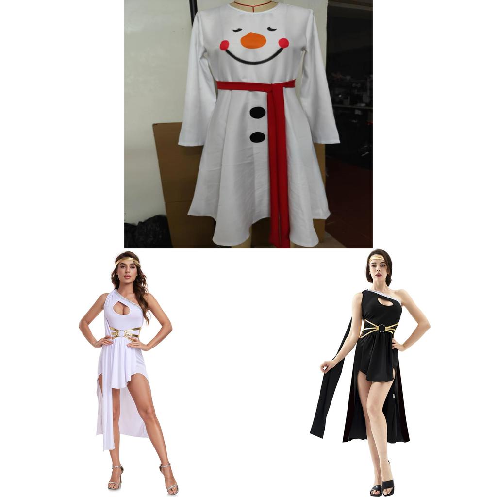 Athena Medieval Goddess Costume For Women With Spandex For Halloween Cosplay Party