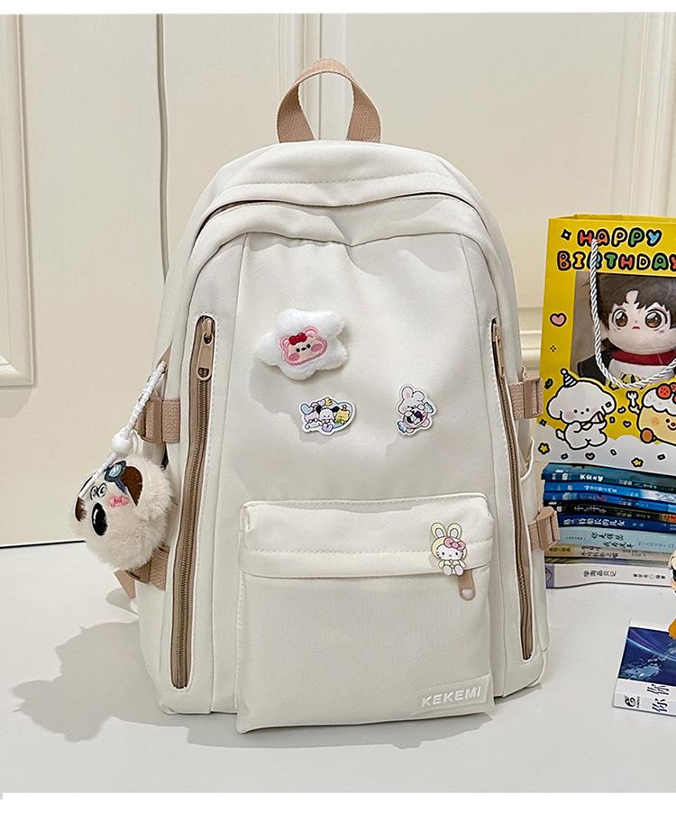 School Bag 2025 New Japanese Ins Harajuku Third To Sixth Grade School Bag High Value Mint Green Small Fresh Backpack