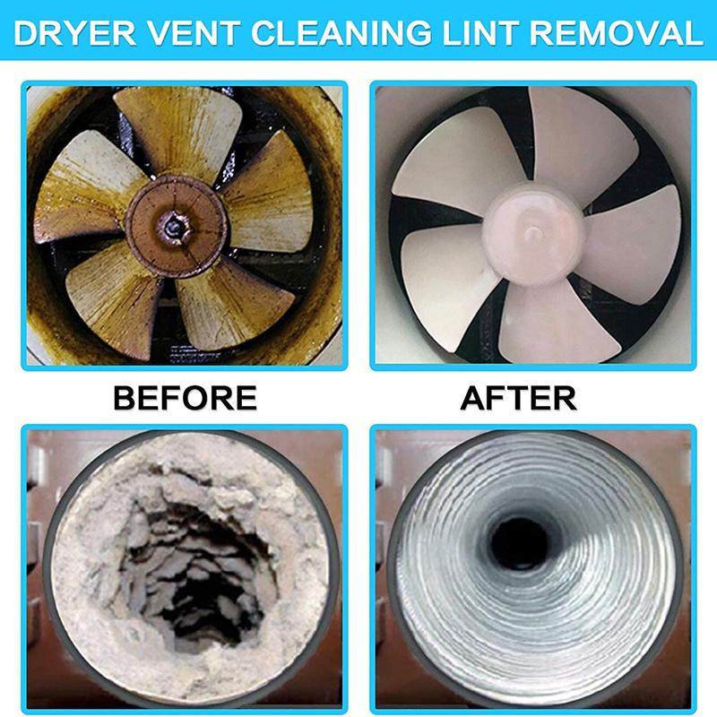 Lengthening Vacuum Cleaner Duct Dryer Vent Cleaner Kit Dryer Vent Vacuum Hose Household