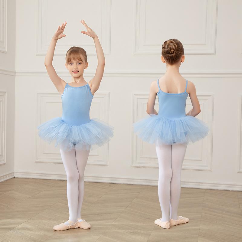 Ballettkleid Kinder Tutu Ballettrock Professionelles Mädchen Aufführung Ballerina Kleid Ballett Tanz Trikot