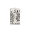 Dawapara Tarot Pendant for Necklaces Earings Suit of Pentacles Spiritual Jewelry Stainless Steel Charms for Jewelry Making
