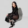 Black Jumpsuit for Women Mesh Lace Long Sleeve See Through Jumpsuits Sexy Rave Oufits Clubwear 2026 Summer See Through Rompers Overalls