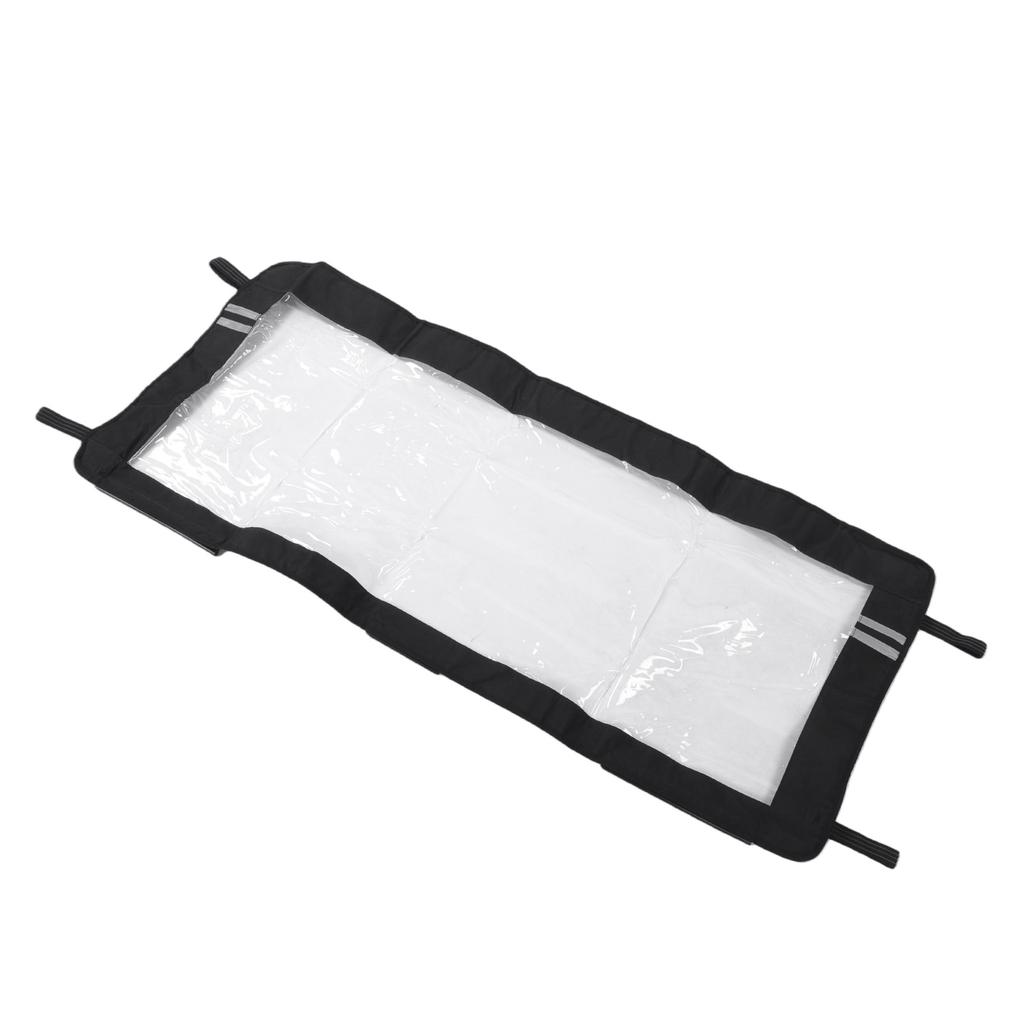 ATV Zachte Achterruit Winddicht Vervanging voor Polaris Ranger XP 900 2013 2019 Winter Winddicht Zacht PVC Achter