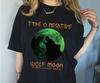 New Type O Negative Wolf Moon Short Sleeve Cotton Full Size Black Shirt C307 Unisex T-Shirt