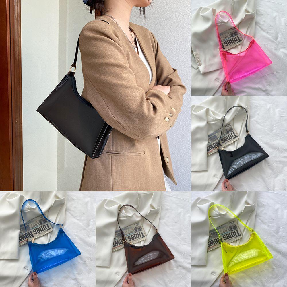 

Летняя водонепроницаемая флуоресцентная сумка ярких цветов Желе подмышки