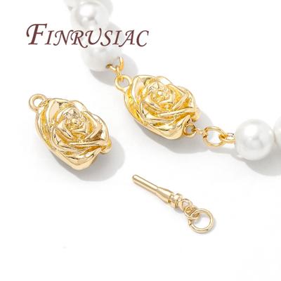 Clasps For Jewelry 14K Gold Plated Fasteners For Bracelets,DIY Jewelry Accessories, Necklace Clasp Connectors Findings