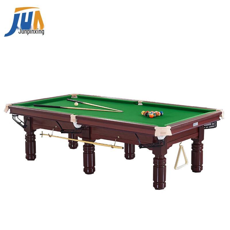 Chinese Style 8-Ball Pool Table with Marble Top Luxury Configuration with Automatic Ball Return