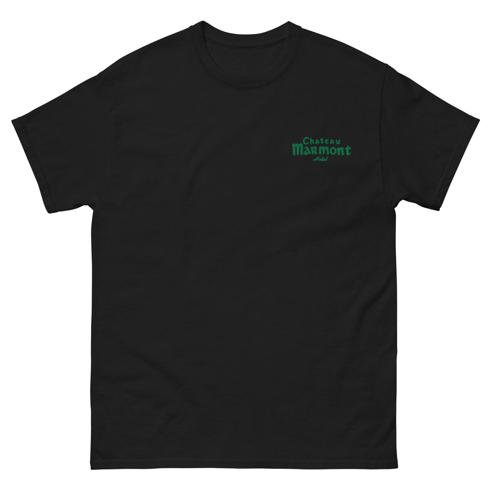 Chateau Marmont Embroidered Unisex classic tee Hollywood LA tshirt S-5X S