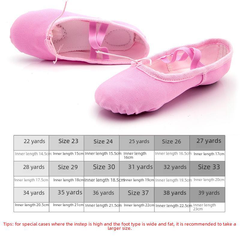 Ballett- und Tanzschuhe für Damen, Herren und Kinder – Ideal für Sport, Gymnastik, Yoga und Tanzen. Weiches Sohlendesign.