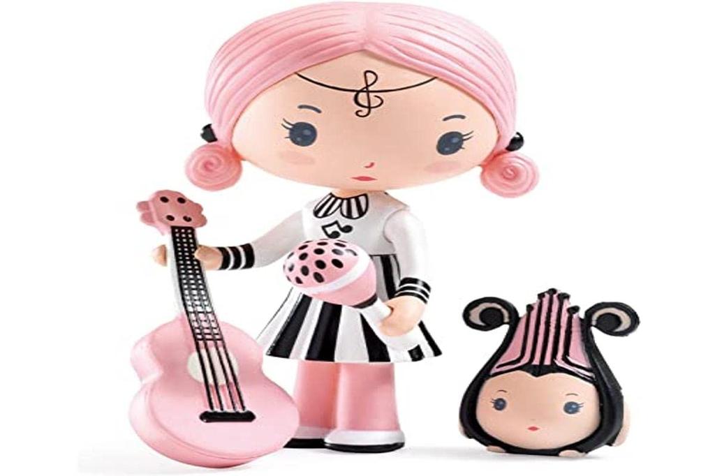 DJECO tinyly Teeny Sydney & Jick κούκλα κούκλα κουκλόσπιτο εκπαιδευτικό παιχνίδι χαριτωμένο σκανδιναβικό κομψό Μοντεσσόρι ηλικία 4 5 6 7 8 9 10 κορίτσια είσοδος νηπιαγωγείο