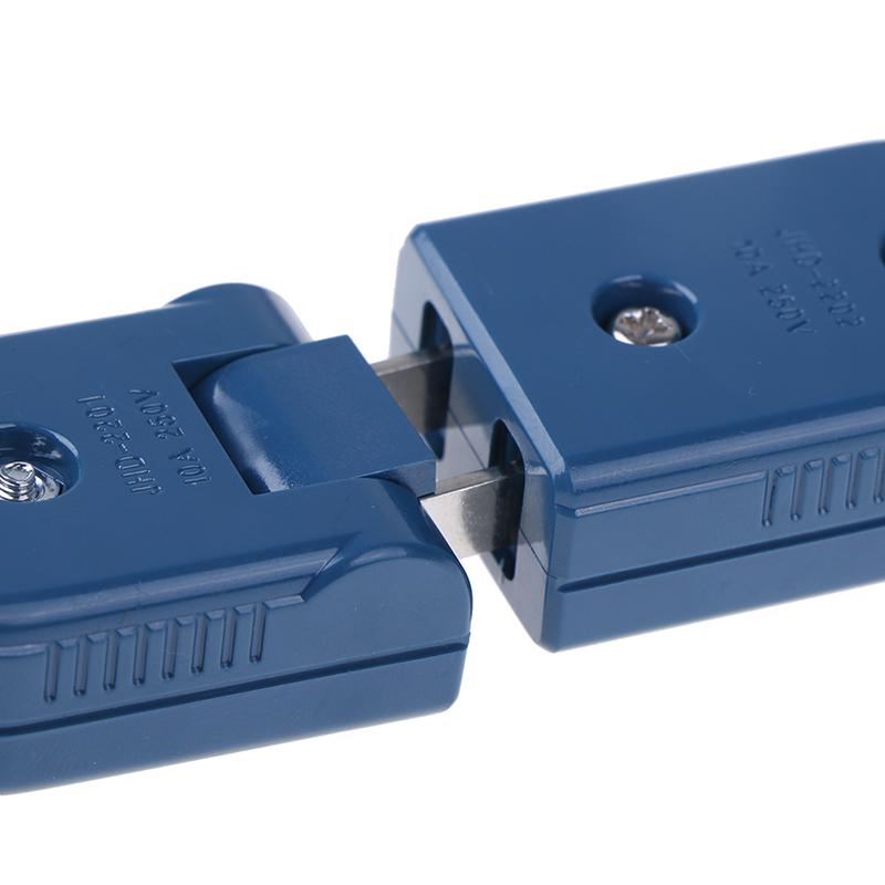 Us American Plug 2 Pin Adjustable Male Power Plug Female Socket Outlet Adaptor