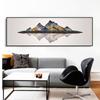 Abstract Art Oil Painting Posters and Prints Wall Art Canvas Painting Igneous Rock Mountain Pictures for Living Room Home Decor