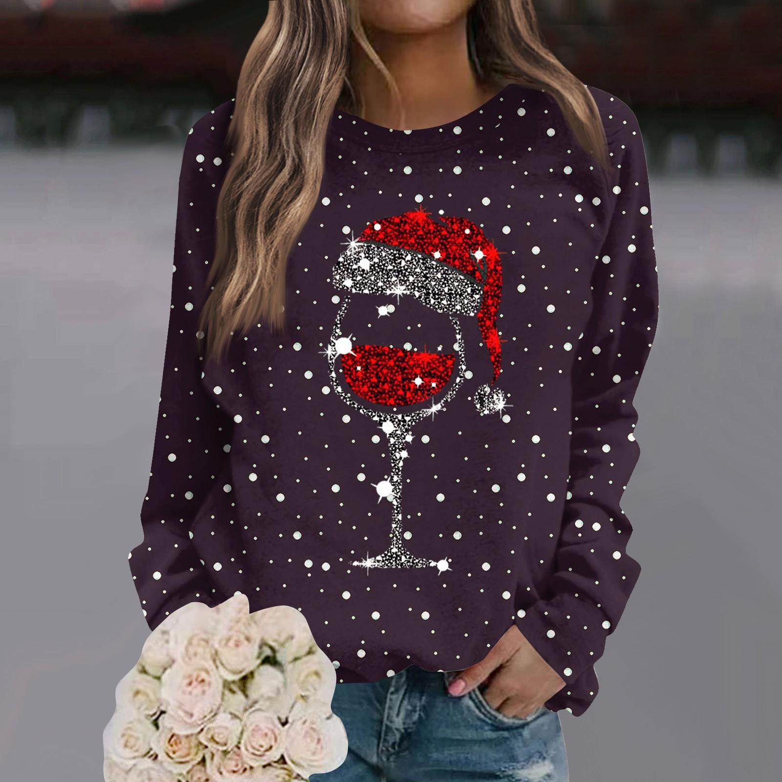 

Женская толстовка повседневная с круглым вырезом и длинными рукавами свободный удобный топ L чёрный