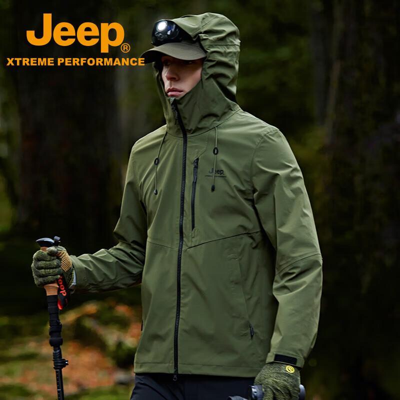 JEEP Men s Outdoor Hard Shell Jacket 2XL